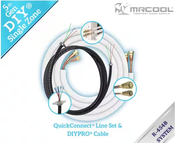 MRCOOL® 36k DIY 5th Generation Mini-split Air Handler & Condenser 230v